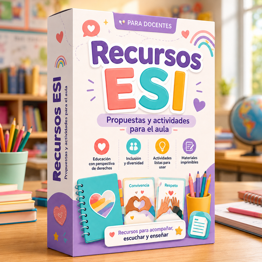 🌈 Recursos ESI para el Aula — Propuestas y Actividades Listas